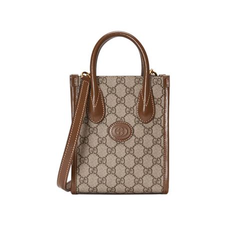 mini gucci brand|Gucci mini tote bag.